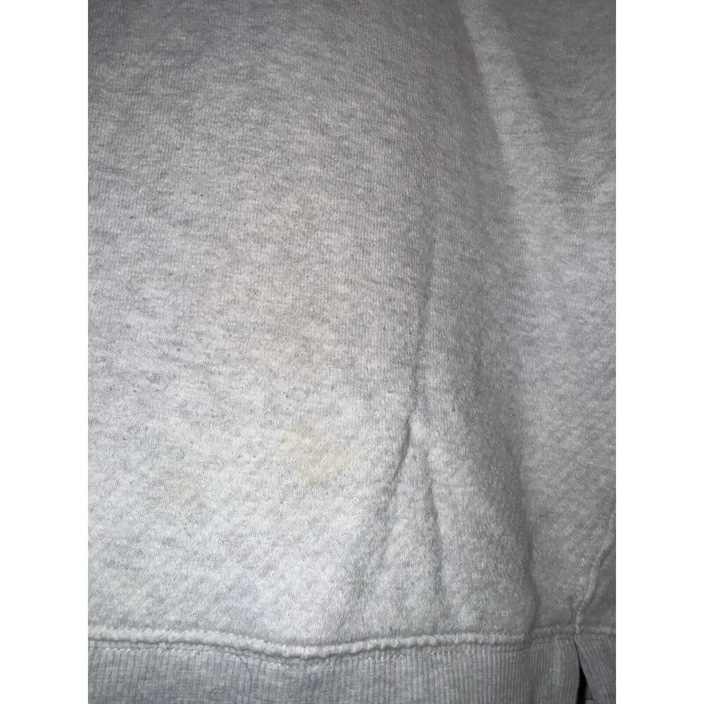 Madewell MWL Women Sweatshirt Size XXS Grey Cropped Hoodie Sweater - Picture 2 of 7